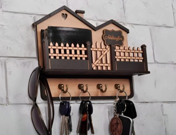 Wooden Key Holder