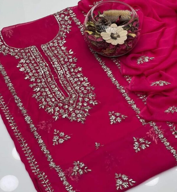 Shafoon traditional Gotta work Suit - Image 4