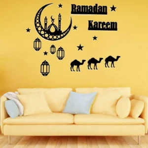 Ramadan Kareem 3D Wooden Wall Art