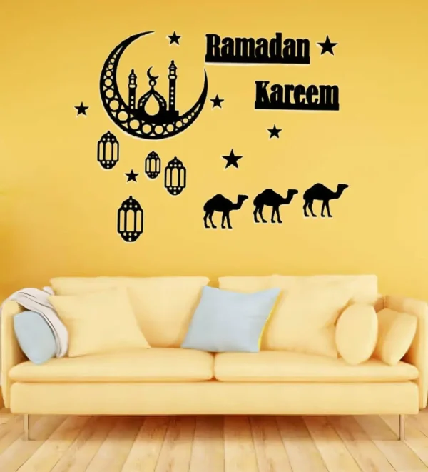 Ramadan Kareem 3D Wooden Wall Art